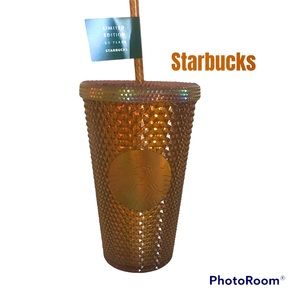 Starbucks Gold Studded 16 oz tumbler